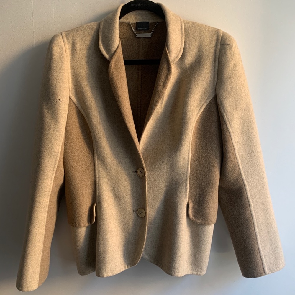 Alexander McQueen Cashmere Blazer Jacket